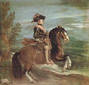 Diego Velazquez, Portrait equestre de Philppe IV (df02)
